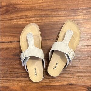 Women's Tan Bjorndal Sandals Size 9